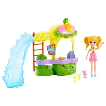 Conjunto e Boneca - Polly Pocket - Parque de Diversões dos Cachorrinhos -  Mattel