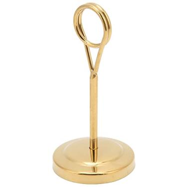 Imagem de Shanrya Suporte de menu de mesa, suporte de cartão de ferro para mesa de escritório para festa (mini)