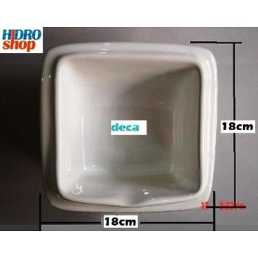 Imagem de Saboneteira Grande de Louça Deca A180 Cor 17 - A18017