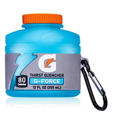 Imagem de Hairland for Airpod Pro 2019/Pro 2 Gen 2022 PVC Case,Soft Protective Cartoon Cute Drink Air Pods Cover Skin Kids Girls Funny Headphone Accessories Keychain Charging Cases for AirPods Pro (Sport Water)