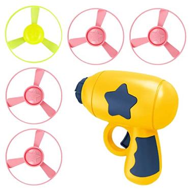 Imagem de Fenteer Gato buscar hélices de brinquedo para exercícios de brinquedos de rastreamento de caça de gatos, amarelo