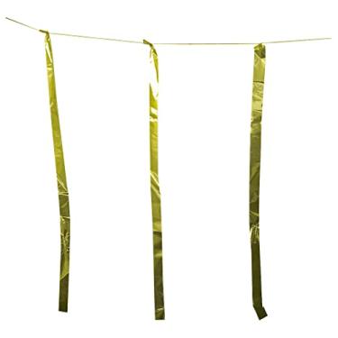 Imagem de Varal de Fitas Metalizadas Dourado - 10 Metros