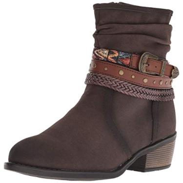 Imagem de ROPER Bota de cano médio feminina Western, Marrom, 9.5