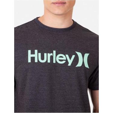 Imagem de Camiseta Hurley O&O Solid - Mescla Black - Hyts010218