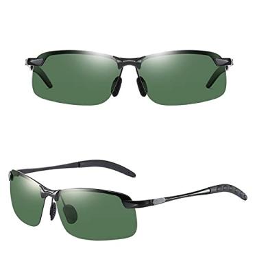 Imagem de Óculos de sol polarizados de luxo para homens, mulheres, vintage, metal, óculos de sol masculinos, óculos de sol, óculos de pesca masculinos, uv400,4, china