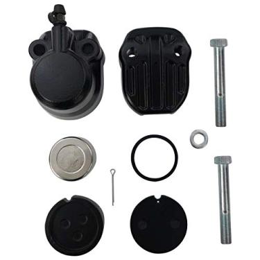 Imagem de M MATI Conjunto de pinças de freio dianteiro para Honda CB350 CB360 CB400 CB450 CB500 CB550 com pastilhas 45100-390-003