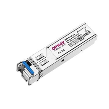Imagem de Tongyu Módulo SFP LC 1000Base 1310nm/1550nm 20km Transceptor LC único para Cisco, Ubiquiti UF-SM-1G, Netgear, Mikrotik, outros interruptores abertos