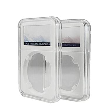 Imagem de MOOKEENONE 0-3mm Thickness 40MM Coin Slab Holder PCCB for Grade NGC PCGS Display Storages Box Case Protector