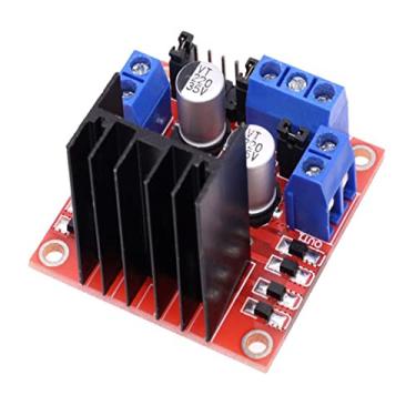 Imagem de MOOKEENONE 1 peça L298N Dual H-Bridge Driver Chip Módulo PCB Placa para Arduino Dual H Bridge