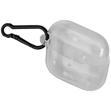 Imagem de Case-Mate Capa resistente com mosquetão para Apple AirPods 3ª geração – transparente