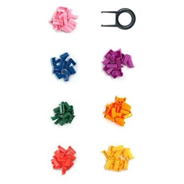 Imagem de MOOKEENONE Capa de LED DIY de 112 x 9,9 mm cores sortidas para teclado mecânico 104