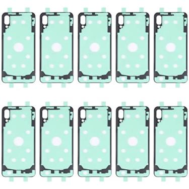 Imagem de HONGYAN Peças de substituição de telefone celular Para o Samsung Galaxy A20S SM-A207F 10PCS Back Cober Acessórios telefônicos