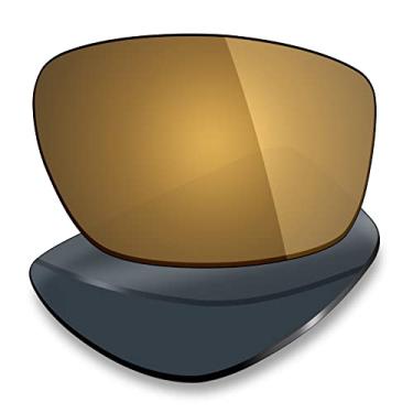 Imagem de Mryok Lentes de reposição polarizadas para Oakley Sliver Stealth - Bronze Gold