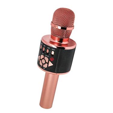 Imagem de Mainstream Source Microfone De Karaokê Bluetooth Sem Fio - Microfone Portátil 4 Em 1 De Mão Para Festas, Karaokê, Música E Gravação, Ótimos Presentes E Brinquedos Para Meninas, Meninos E Adultos