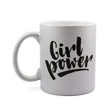 Imagem de Caneca Personalizada com Glitter Girl Power