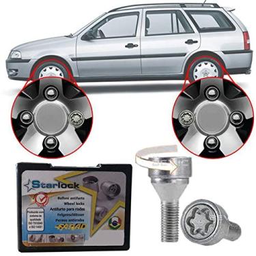Imagem de Trava Antifurto Anti Roubo de Roda Parafuso Porca Farad Starlock Volkswagen Parati 1985 à 2013 Com Mais de 10.000 Segredos L2/E