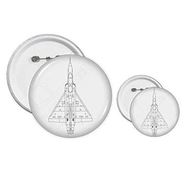 Imagem de Kits de artesanato com broches de equipamento de armas de aeronaves