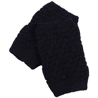 Imagem de 1 Par Joelheiras Saias Femininas Tecer Cinta De Joelho Manga Aquecedores De Joelho Estabilizador De Joelho Shorts De Ciclismo Esporte Inverno Acrílico Manga De Compressão Mulheres