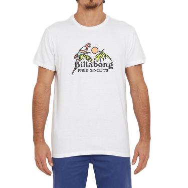 Imagem de Camiseta Billabong Manga Curta Calm Branca-Masculino