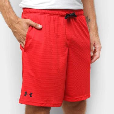 Imagem de Short Under Armour Tech Mesh Vermelho-Masculino