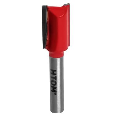 Imagem de Fresa Reta 1/2 Pol. Haste 1/4 Corte Duplo Metal Duro Tupia