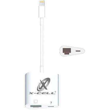 Imagem de Adaptador ETHERNET Lightning RJ45 FLEX Branco
