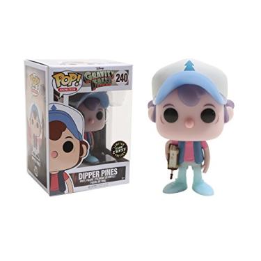 Imagem de Disney Gravity Falls Boneco Pop Funko Dipper Pines #240 Versão CHASE