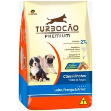 Imagem de Raçao Premium Cães Filhote sabor Frango 10kg - Turbocão