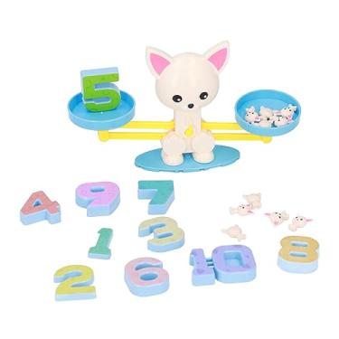 Imagem de Jogo De Matemática De Equilíbrio De Cães, Jogos De Aprendizagem Para Crianças No Jardim De Infância, Atividades De Aprendizagem Pré-escolar, Brinquedos Educativos Para 3 4 5 6 7 Anos De Idade, STEM Mo