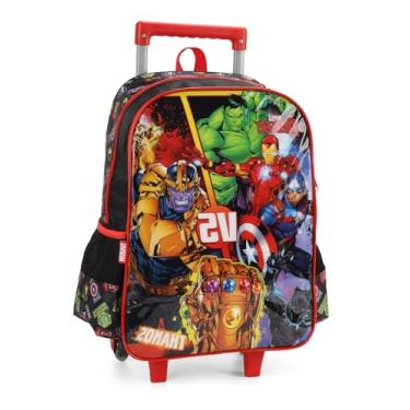 Imagem de Mochila com Rodinhas Super Heróis Vingadores - Luxcel