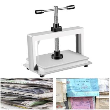 Imagem de Máquina de prensagem manual de papel de tamanho A4/A3 - Dispositivo de recorte eficiente para encomendas expresso, carimbos, recibos - Encadernadora de papel,A4