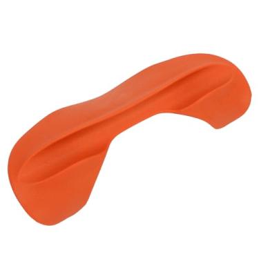 Imagem de Almofadas de Ombro para Agachamento Com Barra, Protetor de Ombro para Agachamento Com Halteres, Amortecimento Forte, Design 3D Ergonômico e Versátil para Academia (Laranja)