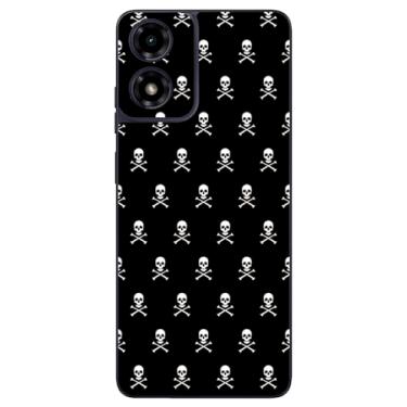 Imagem de Capa Adesivo Skin201 Verso Para Motorola Moto G24