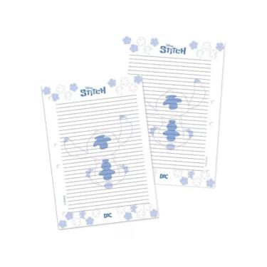 Imagem de Refil Fichário Colegial Stitch - 17X24Cm - 96 Folhas - Dac