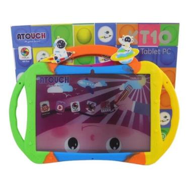 Imagem de Tablet Infantil Android Wi-fi Tela 10,1 Atouch Masculino KT10