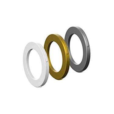 Imagem de Magura Kit de capa colorida de pinça de 4 pistões para um compasso, branco, dourado, prata