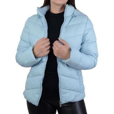 Imagem de Jaqueta Feminina Facinelli By Mooncity Peluciada Azul Claro - 620305-Feminino