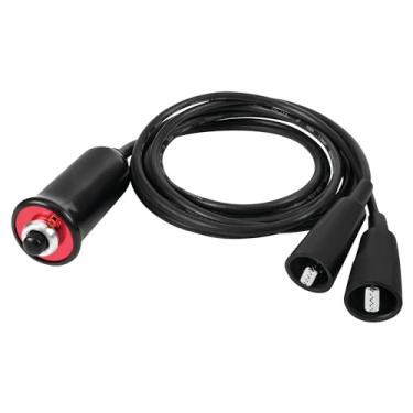 Imagem de Performance Tool W80586 Arranque remoto resistente para motores de carros e caminhões com interruptor de botão e cabos de 1,5 m, preto
