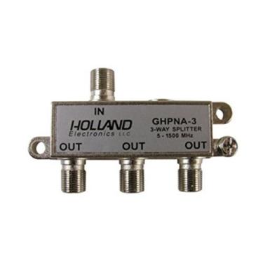 Imagem de Holland Electronics Splitter IPTV RF Broadband 3-Way Certified for Applications