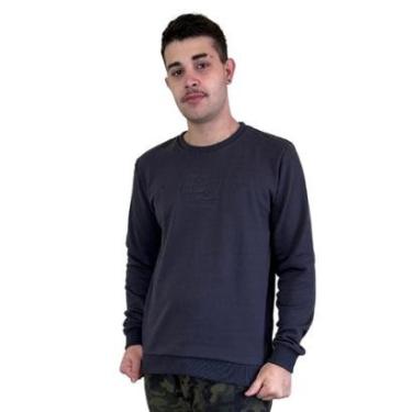 Imagem de Blusão Moletom Masculino Estampa Contorno Bordado Colcci-Masculino