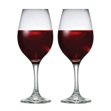 Imagem de Taça De Vidro One Para Vinho Tinto 385ml 2 Pcs - Ruvolo