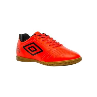 Imagem de Chuteira Futsal Umbro Class (39, Coral e Preto)
