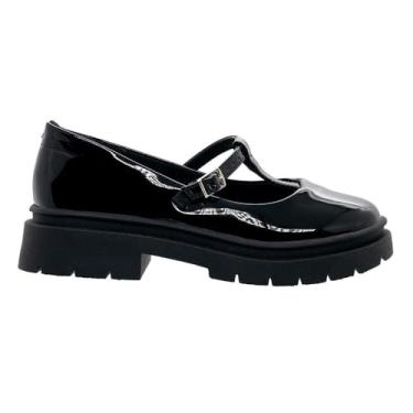 Imagem de Sapato Boneca Loafer Infantil Menina Molekinha 2576.100 Preto
