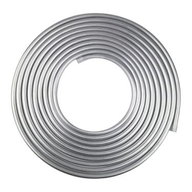 Imagem de Mangueira de linhas de óleo 3/8, linhas de óleo, Bobina de tubulação de tubo Hardline Rolo de 25 pés, Linhas de transmissão de 25FT Tubulação de alumínio de grau 3003 para tubulação de refrigeração