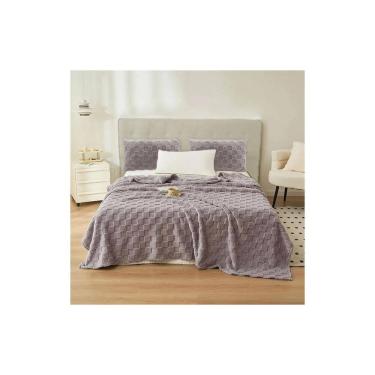 Imagem de Manta Queen Laço Home 3D Square