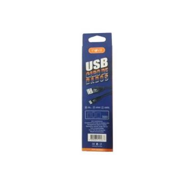 Imagem de Cabo USB Tipo C 3.4A - USB CBO-8747TC 1 Metro Inova