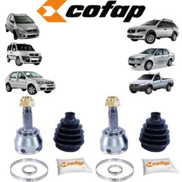 Imagem de 2 Junta Homocinetica Fiat Siena 1.8  Dianteira Cofap 2008