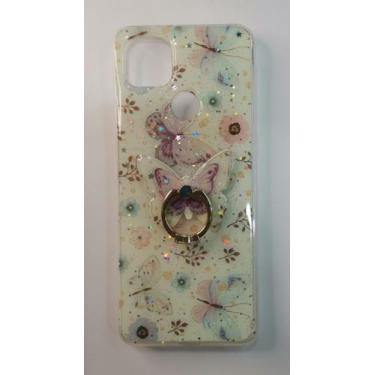 Imagem de Capa Capinha para motolora moto g9 power C/ Anel Dedos Diversas Cores 