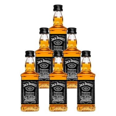 Imagem de Miniatura Whisky Jack Daniel's Tennessee Whiskey 50ml 6un