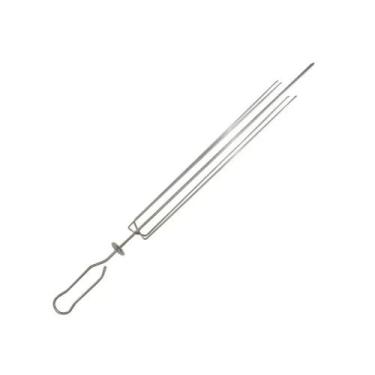 Imagem de Espeto 4 pontas giratório comercial Lobo Churrasqueiras - Linha churra